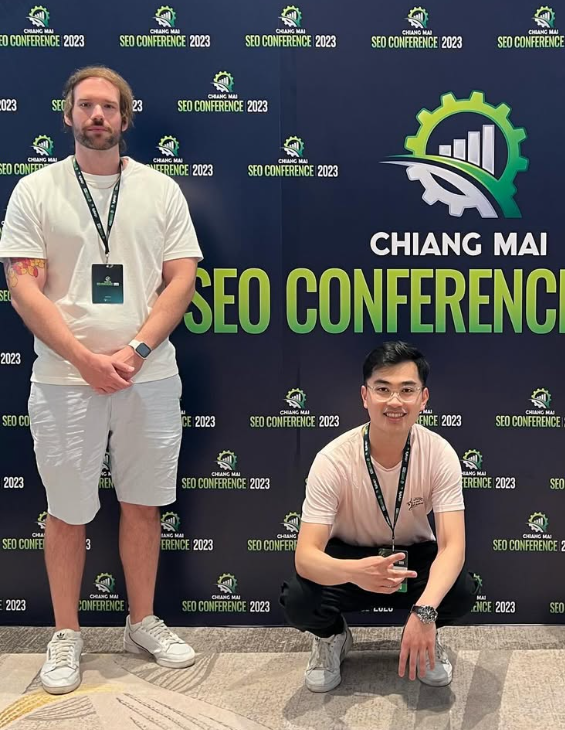 Arthur at Chiang Mai SEO Conference 2023